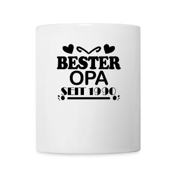 Bester Opa seit 1990 - Tasse - Weiß - Vorne