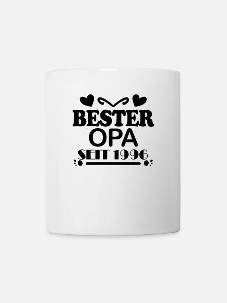 Bester Opa seit 1996 - Tasse - Weiß