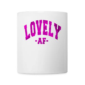 BELLE AF, JOUR DE LA SAINT-VALENTIN EN DISANT HOMMES FEMMES - Mug blanc - blanc - Devant
