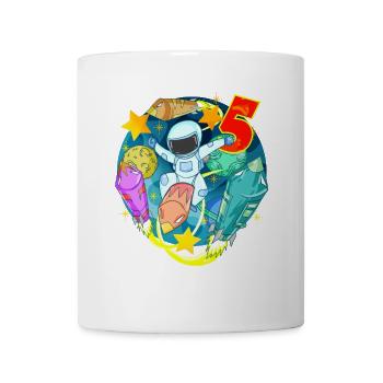 5 Years Birthday Boy Gift - Mug - white - Front