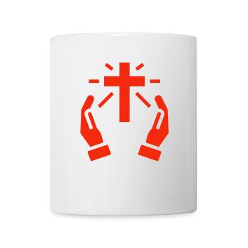 Jésus, Jésus, Jésus chrétien chrétien chrétien - Mug blanc - blanc - Devant