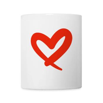 Valentinstag, Valentinstag, Valentinstag - Tasse - Weiß - Vorne
