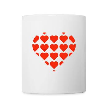 Valentinstag, Valentinstag, Valentinstag - Tasse - Weiß - Vorne