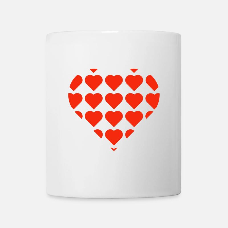 Valentinstag, Valentinstag, Valentinstag - Tasse - Weiß