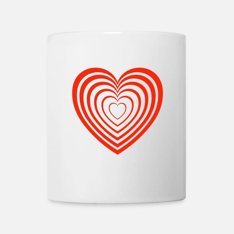 Valentinstag, Valentinstag, Valentinstag - Tasse - Weiß