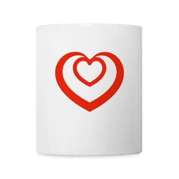 Valentinstag, Valentinstag, Valentinstag - Tasse - Weiß - Vorne