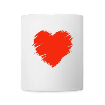 Valentinstag, Valentinstag, Valentinstag - Tasse - Weiß - Vorne