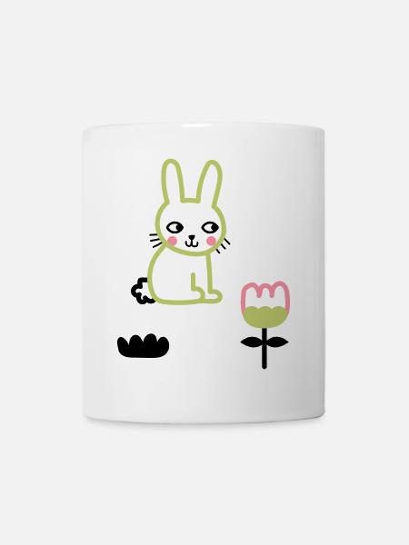 Happy Lunar New Year of the Rabbit - Tasse - Weiß