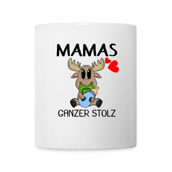 Baby Geburt Schwanger Babyspruch Sprüche - Tasse - Weiß - Vorne