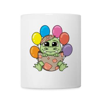 Dino - Tasse - Weiß - Vorne