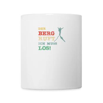 The mountain is calling, I have to go! - Mug - white - Front
