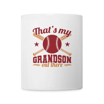 Baseball Großeltern - Tasse - Weiß - Vorne