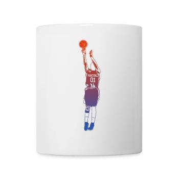 Basketball Dunk - Tasse - Weiß - Vorne