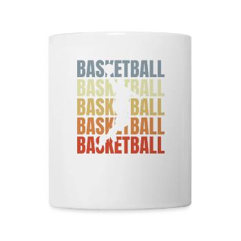Vintage Basketball - Mug blanc - blanc - Devant