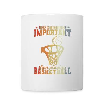 Basketball player saying - Mug - white - Front