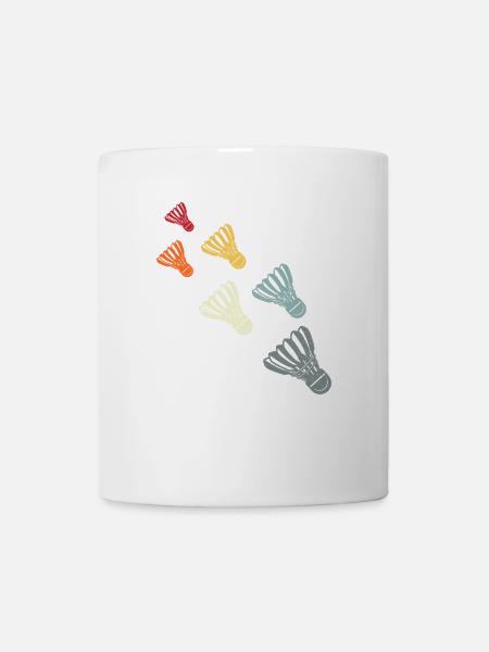 Badminton - Mug blanc - blanc