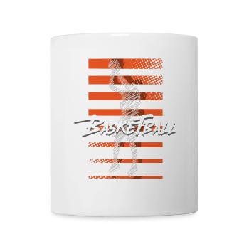 Basketball Basketballer - Tasse - Weiß - Vorne