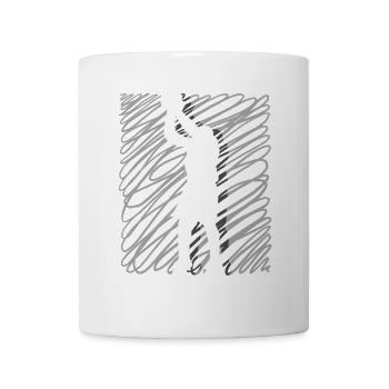 Basketball Basketballer - Tasse - Weiß - Vorne