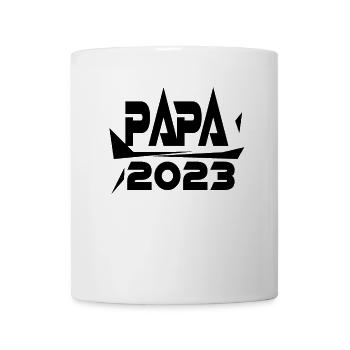 Vater 2023 - Papa 2023 Geschenk - Tasse - Weiß - Vorne