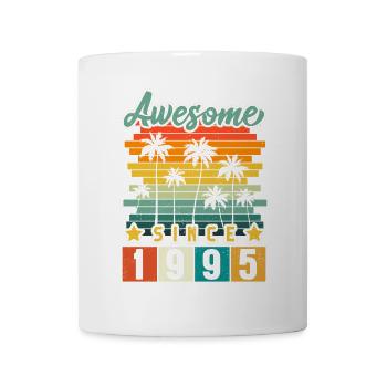 1995 Born Birthday Year of birth vintage - Mug - white - Front