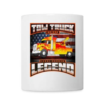 TOW TRUCK DRIVER USA - Tasse - Weiß - Vorne