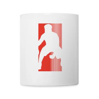 Basketball Basketballer - Tasse - Weiß - Vorne