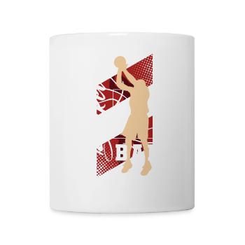 Basketball Basketballer - Tasse - Weiß - Vorne