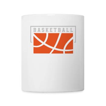 Basketball Basketballer - Tasse - Weiß - Vorne