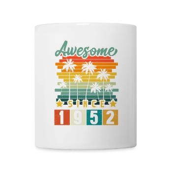 1952 Born Birthday Year of birth vintage - Mug - white - Front
