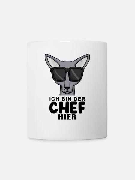 coole Katze - Sphynx Katze Spruch - Tasse - Weiß