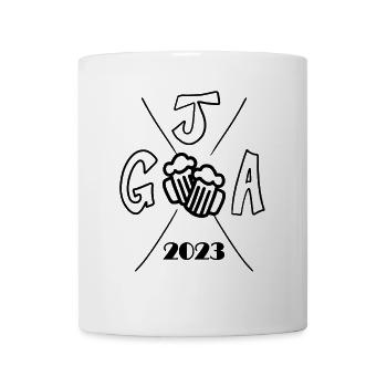 2023 Junggesellenabschied Bier - Tasse - Weiß - Vorne