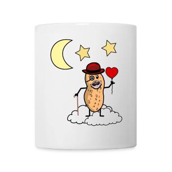 Peanut Grandpa Heaven Jensei's Death Cloud Reincarnation - Mug - white - Front