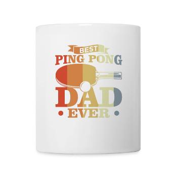 Ping Pong Papa - Tasse - Weiß - Vorne