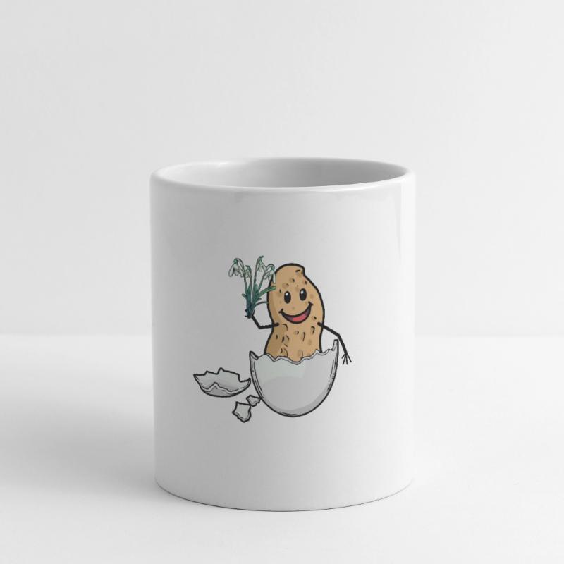 Easter Peanut Spring Easter Egg Flora Eggshell Mug