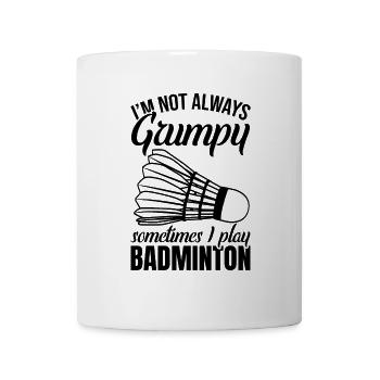 Racket sport - Mug - white - Front