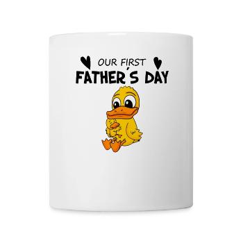 Vatertag - erster Vatertag Geschenk - Tasse - Weiß - Vorne