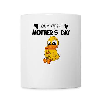 Muttertag - erster Muttertag Geschenk - Tasse - Weiß - Vorne