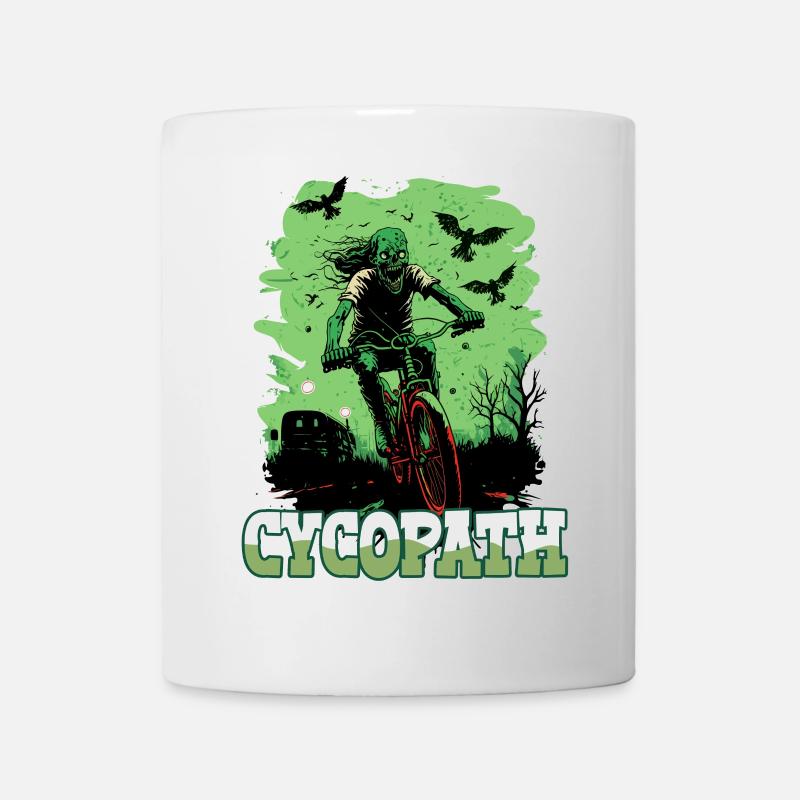 VTT Zombie Cycopath - Mug blanc - blanc