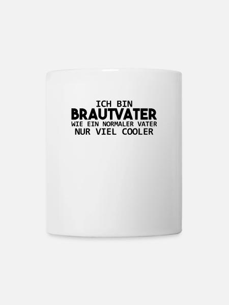 BRAUTVATER Geschenk - Tasse - Weiß