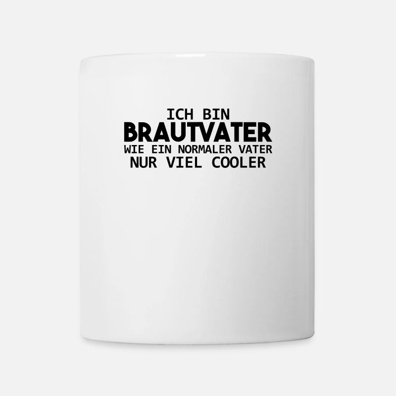 BRAUTVATER Geschenk - Tasse - Weiß