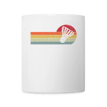 Badminton Retro Vintage - Tasse - Weiß - Vorne