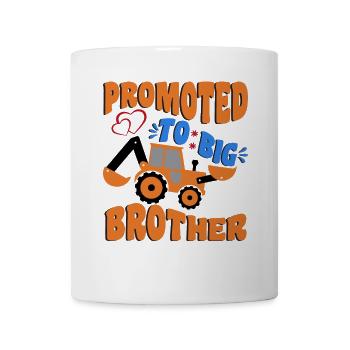 Promu grand frère - Mug blanc - blanc - Devant