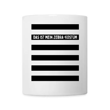 Zebra Kostüm Das Ist Mein Zebrakostüm Köln Zebras - Tasse - Weiß - Vorne