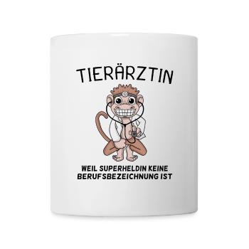 Tierarzt Geschenk mit Spruch - Tasse - Weiß - Vorne