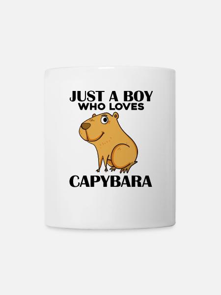 Capybara Junge - Tasse - Weiß