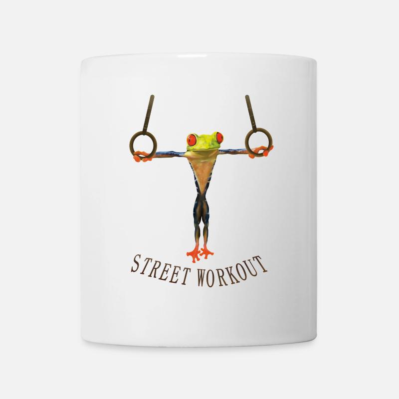 Street Workout - Tasse - Weiß