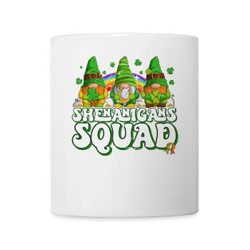 St Patricks Day Irland Wichtel Gnome - Tasse - Weiß - Vorne
