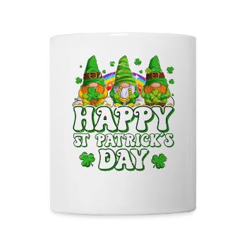 St Patricks Day Irland Wichtel Gnome - Tasse - Weiß - Vorne