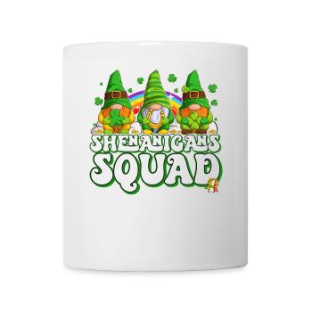 St Patricks Day Irland Wichtel Gnome - Tasse - Weiß - Vorne