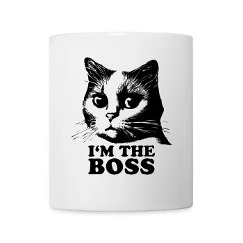 Chat - Mug blanc - blanc - Devant